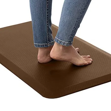 Kangaroo Anti Fatigue Cushioned Floor Mat, 3/4 inch Thick Durable Standing Desk Pad, Padded Comfort Foam Mats for Kitchen, Offic