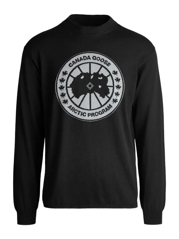 Canada Goose x Angel Chen Logo Sweater, Black, L, The Webster