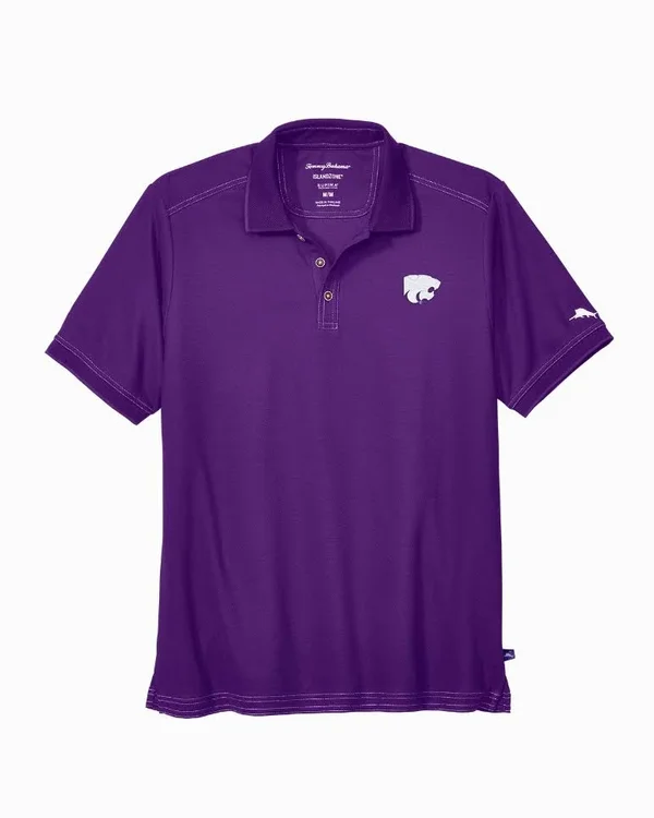 Tommy Bahama Men's Collegiate Emfielder Polo - kansas_state - Size XL