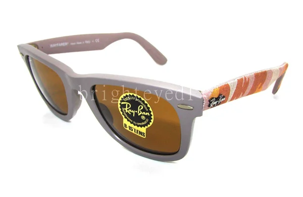 Ray-Ban Men's Original Wayfarer Sunglasses - Multicolor Frames/Brown Lenses