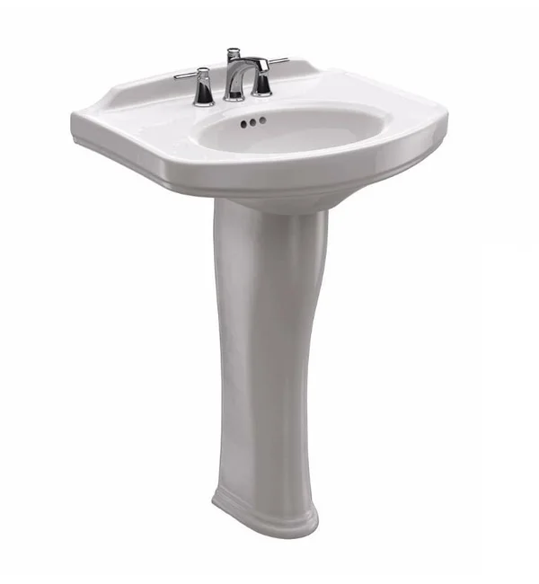 Toto LPT642.4#11 Dartmouth Pedestal Lavatory - Colonial White