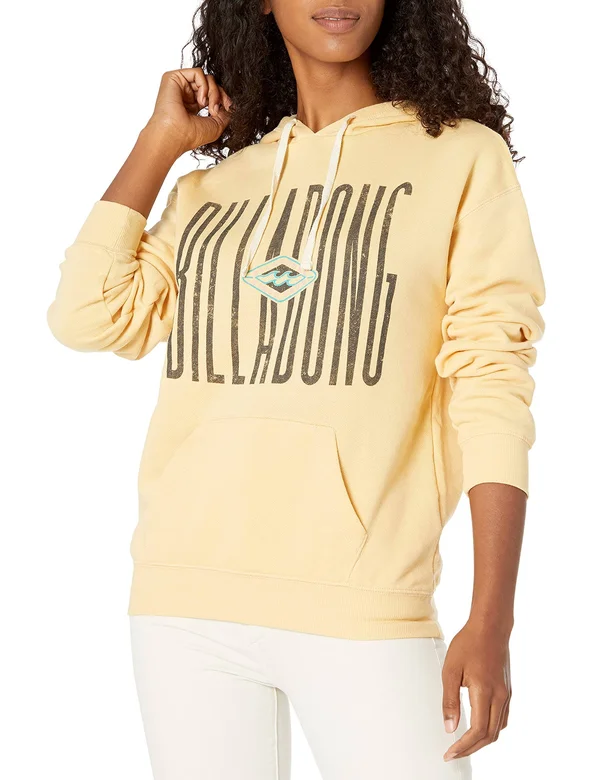 Billabong Women's Graphic Pullover Sweatshirt Fleece Hoodie