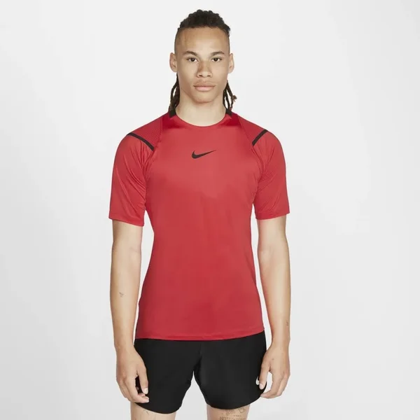 Nike Pro Aeroadapt Men's Short-Sleeve Top in Red - Size: Medium, BV5510-631