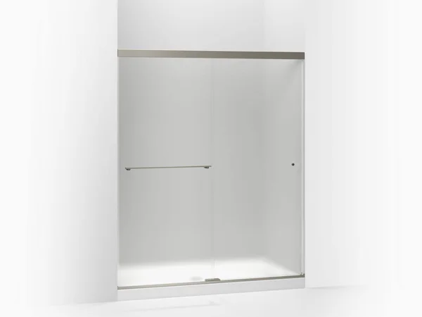 Kohler K-707200-D3-BNK Revel Sliding Shower DOOR, 70x22H x 56-5/8 - 59-5/8x22W, with 1/4x22 Thick Frosted Glass