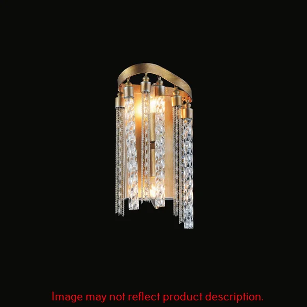 CWI Lighting 5648W7C 2 Light Wall Sconce with Chrome Finish