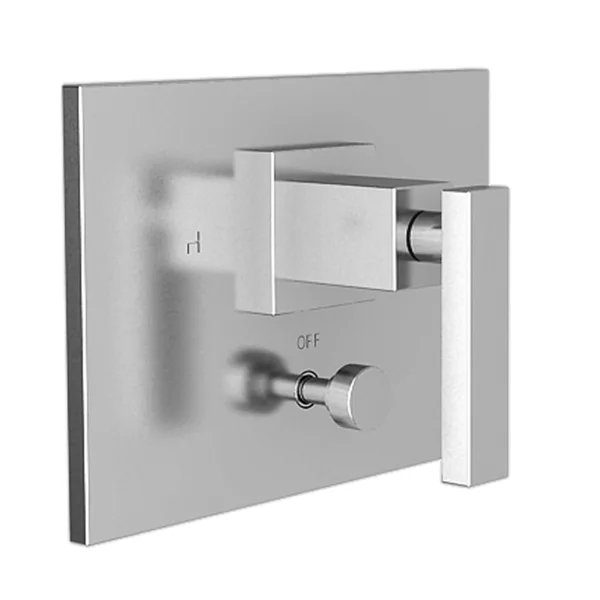 Newport Brass 5-2042BP/01 Balanced Pressure Tub & Shower Diverter Plate with Handle Forever Brass (PVD) Secant