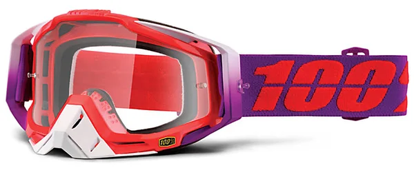 100% Racecraft MX Goggles - Purple