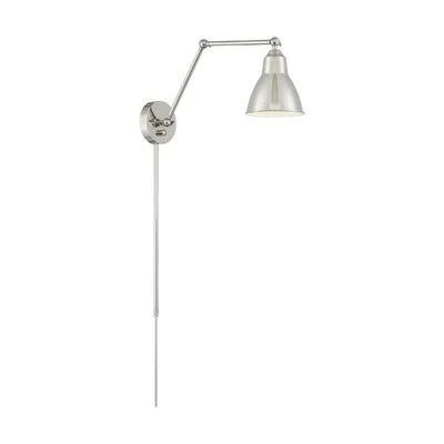 Janelle 1 - Light Swing Arm Birch Lane Finish: Polished Nickel