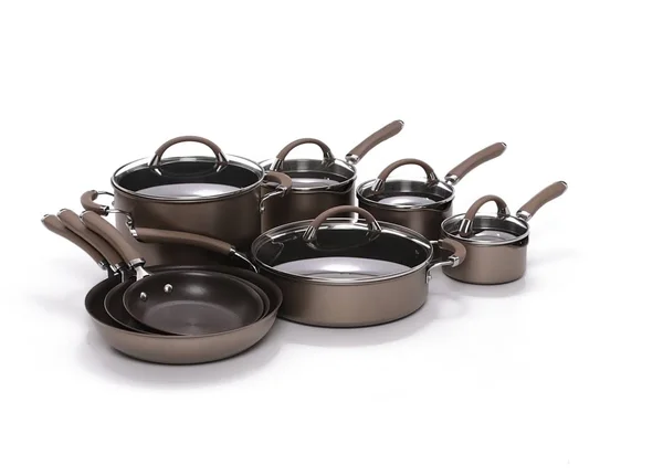 Circulon Premier Professional 13-Piece Hard-Anodized Cookware Set Stainless