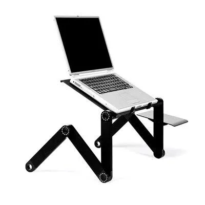 Adjustable Folding Laptop Netbook Computer Office Table Desk Stand Tray Bed Sofa Inbox Zero