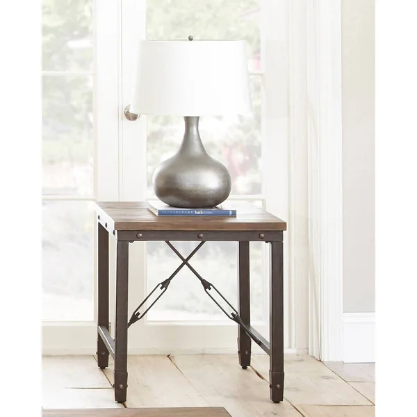 Steve Silver Jersey Antique Tobacco End Table