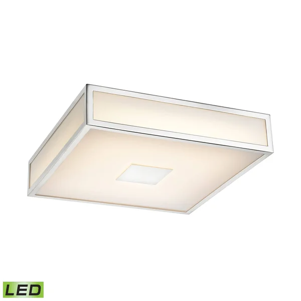 Elk Lighting FML4000-10-15 Hampstead 1 Light LED Flush Mount in Chrome