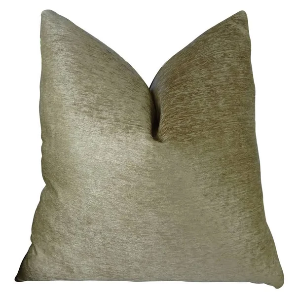 Plutus Square Link Handmade Throw Pillow 26x22 x 26x22