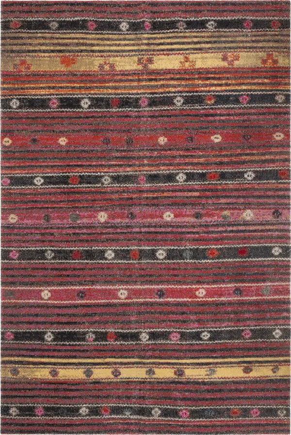 Safavieh Montage MTG217P Rust - Multi 9& x 12& Area Rug