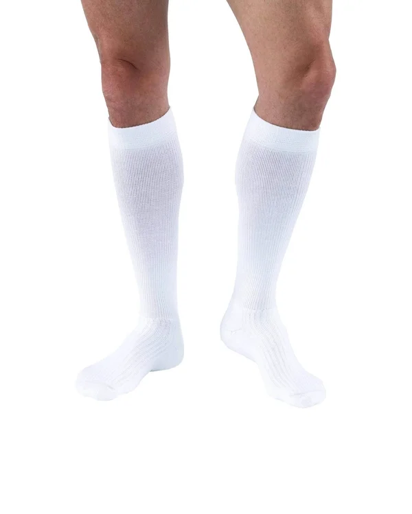 Jobst Activewear 30-40 mmHg Knee High, X-Large, Steel Gray