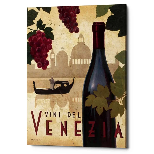 'Wine Festival II' by Marco Fabiano, Canvas Wall Art 26 x 34