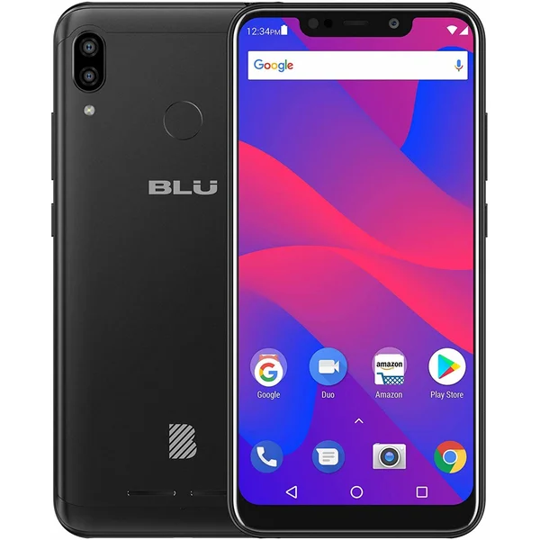 Blu Vivo XL4 V0350WW 32GB Dual SIM GSM Unlocked Phone - Black (Certified Refurbished)