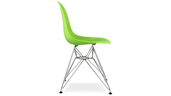 Set of 2, Eiffel Dining Side Chair, Green