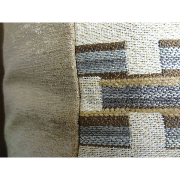 Plutus Square Link Handmade Throw Pillow 26x22 x 26x22