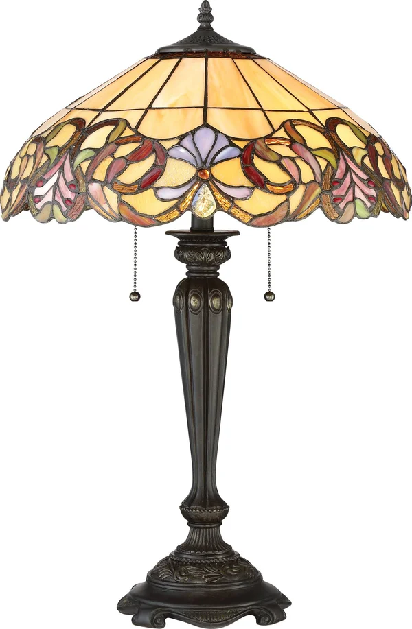 Quoizel TF2802TIB Blossom Table Lamp - Imperial Bronze