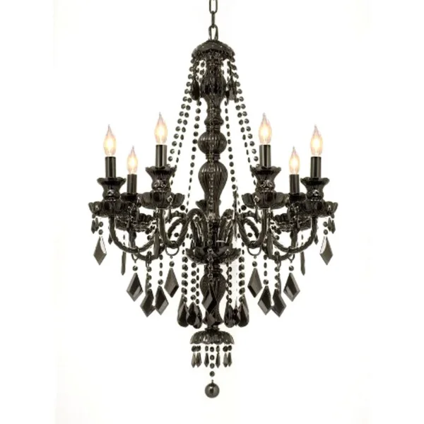 Harrison Lane Royal T40-332 Chandelier - Black