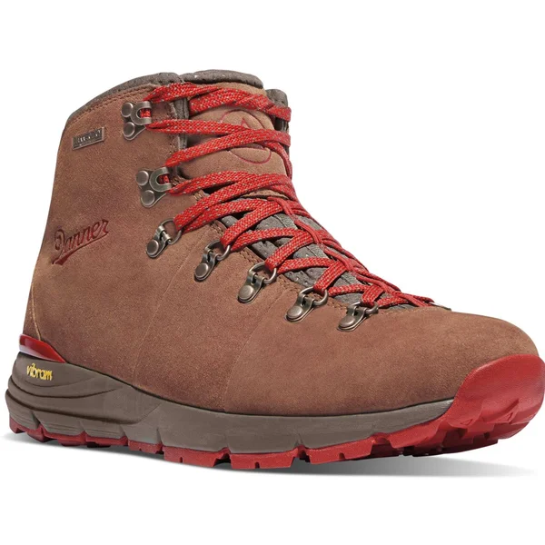 Danner Women's Mountain 600 4.5x22 Hiking Boot Brown/Red