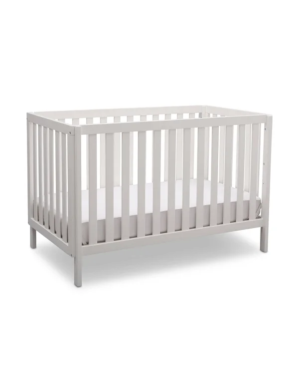 Delta Children Milo 3-in-1 Convertible Crib - Bianca White