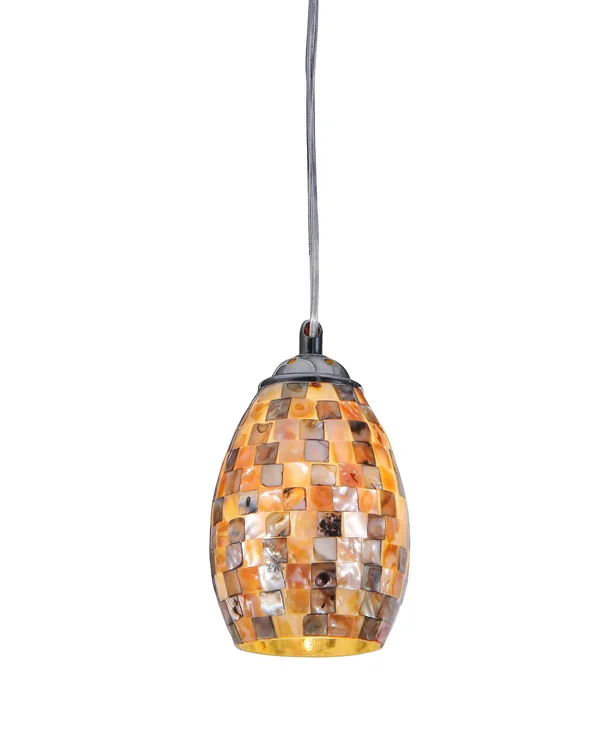 Chloe Lighting Ravenna Mosaic 1 Light Ceiling Mini Pendant 5x22 Shade