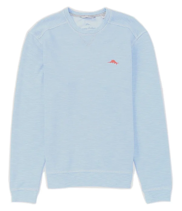 Tommy Bahama Tobago Bay Crewneck Sweatshirt in Light Sky