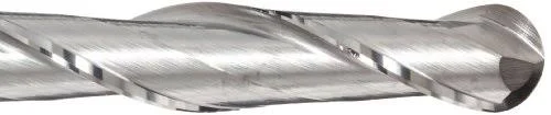 Yg-1 Tool Company 52903 Yg-1 E5018 Carbide Ball Nose End Mill Extra Long Reach Uncoated Bright Finish Deg Helix 2 Flutes 6 Overa