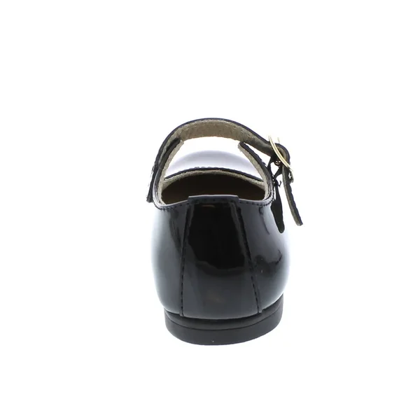 Footmates Laura (Toddler/Little Kid) Girls Shoes Black Patent : 5 Toddler M/W