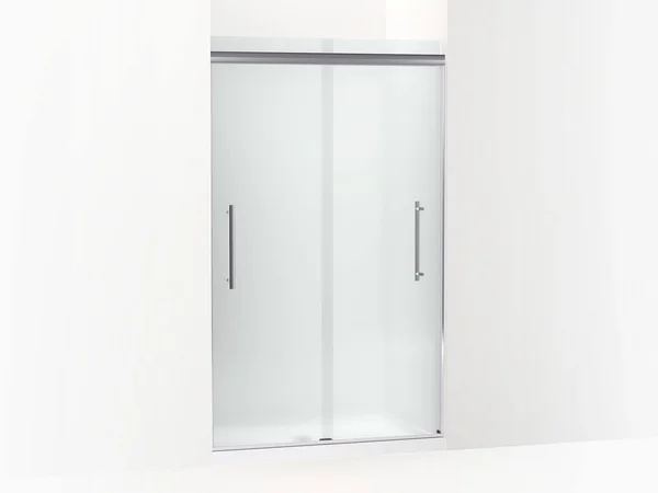 Kohler 707601-8D3-SHP Pleat Frameless Sliding Shower DOOR, 79-1/16x22 H x 44-5/8 – 47-5/8x22 W - Crystal Clear Glass with Bright