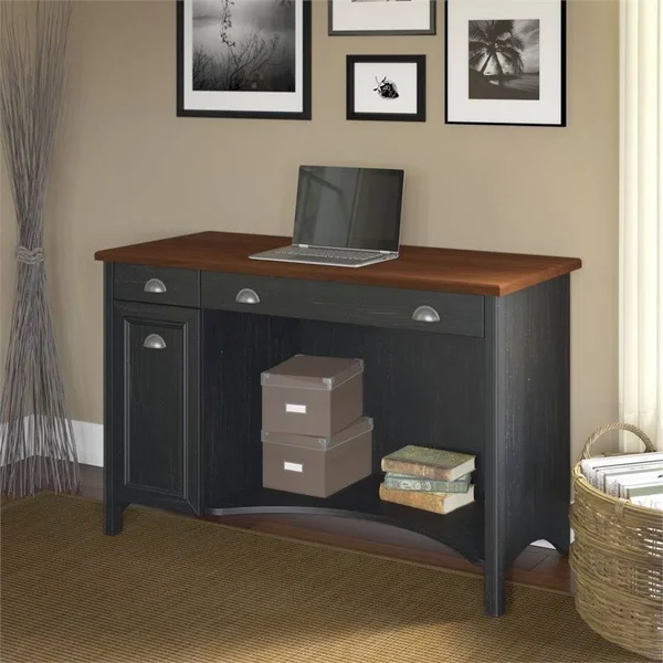 Scranton & Co Computer Desk in Antique Black