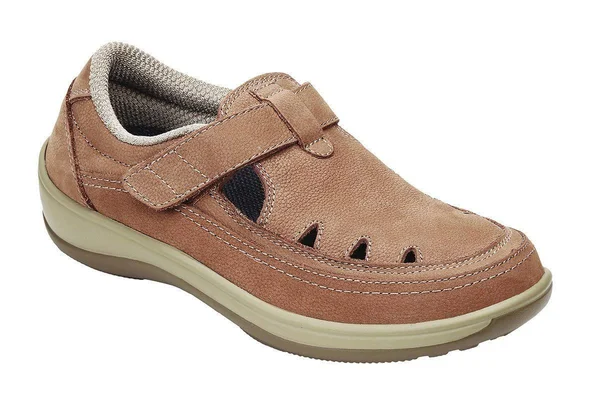 OrthoFeet Women's Serene Diabetic Shoes - Tan - 896