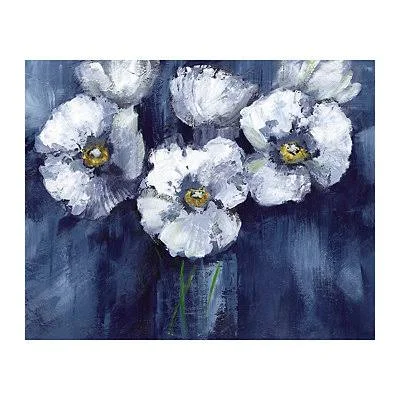 Blooming Poppies Canvas Art Print