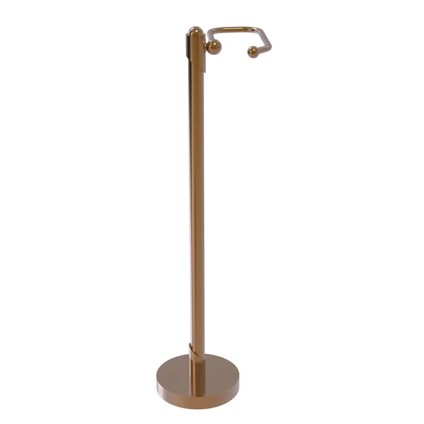 Allied Brass SH-27-BBR Soho Collection Free Standing Toilet Tissue Holder Brushed Bronze