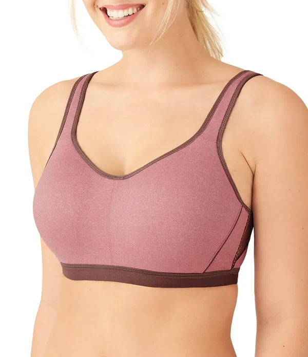 Wacoal Underwire Sports Bra, Womens, 38C, Storm