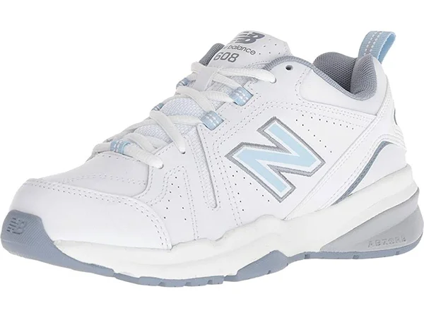 New Balance 608v5 Women's Shoes - Size: 5.5, White
