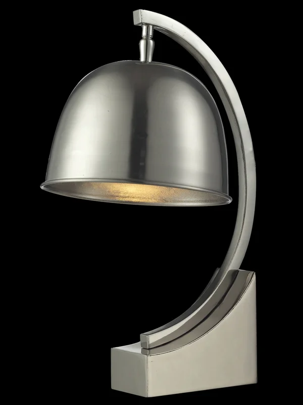 16x22 Mulisa Polished Chrome Accent Table Desk Lamp - 31555605